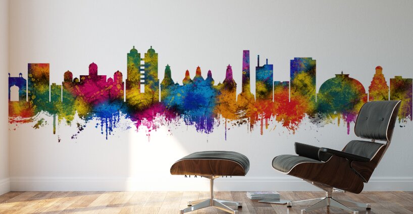 Nagpur Maharashtra Skyline Wall Murals