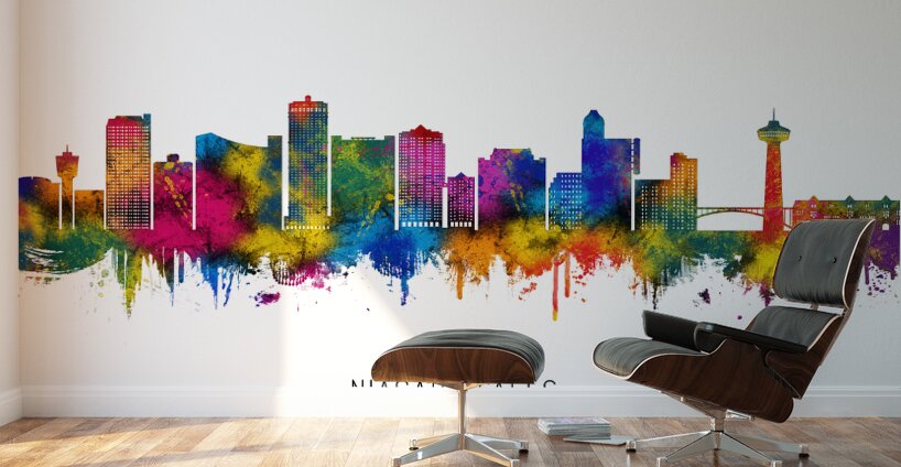 Niagara Falls Canada Skyline Wall Murals