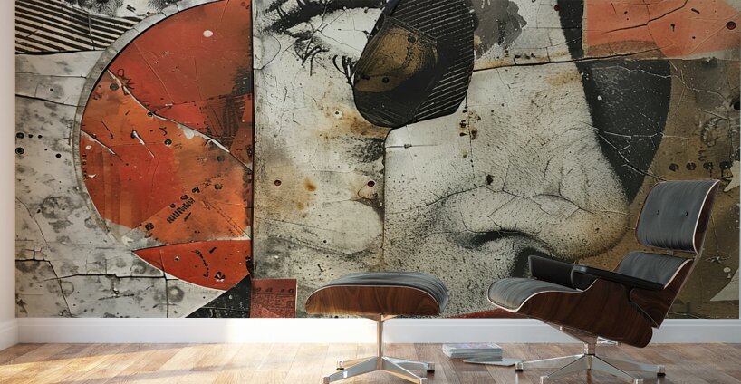 Fragmented Perception Wall Murals