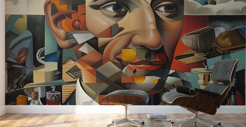 Fractured Mindscape: Jean Metzinger Wall Murals