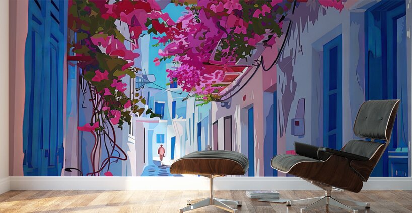 Milan Road B Wall Murals