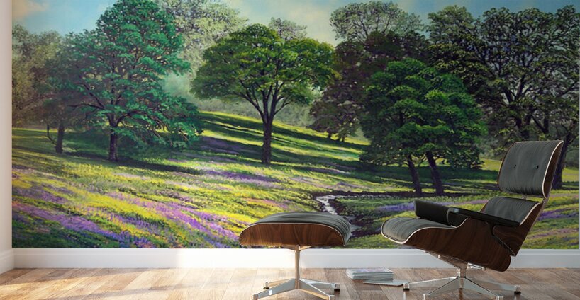 SPRING BLOOM TABLE MOUNTAIN P Wall Murals