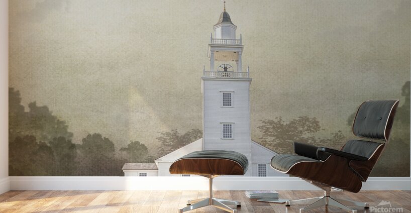 1717 Meeting house Wall Murals