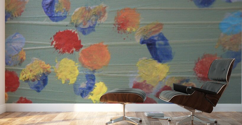 Chromatic Pollen Wall Murals