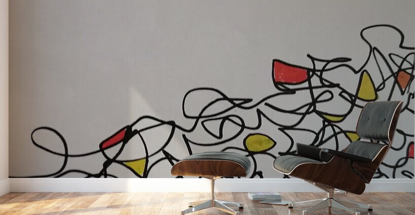 the red dots Wall Murals