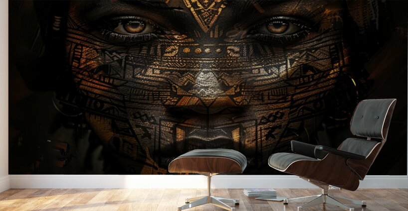 African Lady 4 Wall Murals