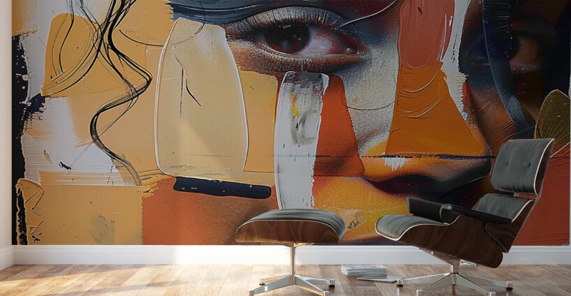 Painted Lady 3 Wall Murals