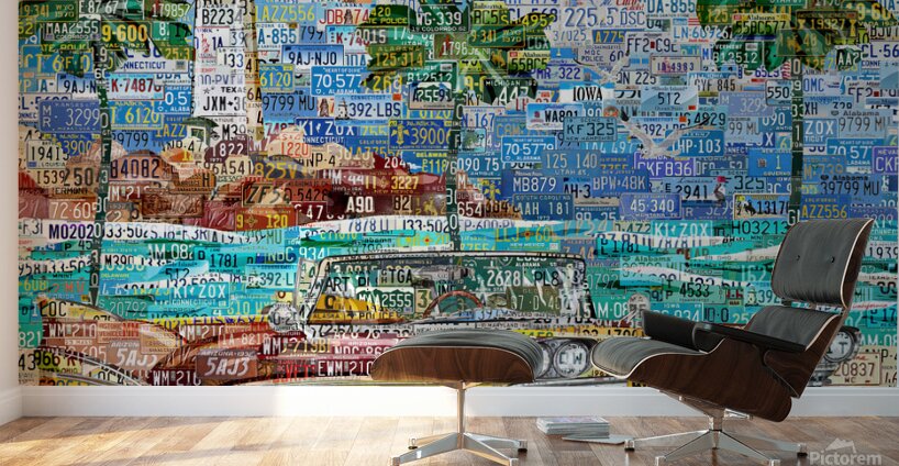 CALIFORNIA ROAD TRIP Wall Murals