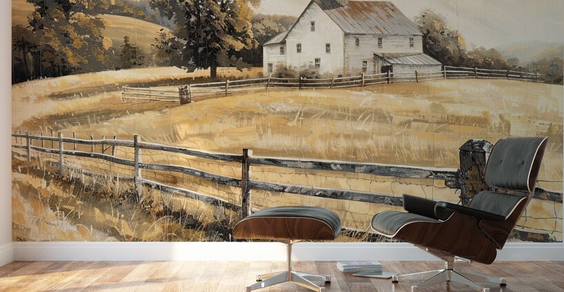 Golden Fields Wall Murals