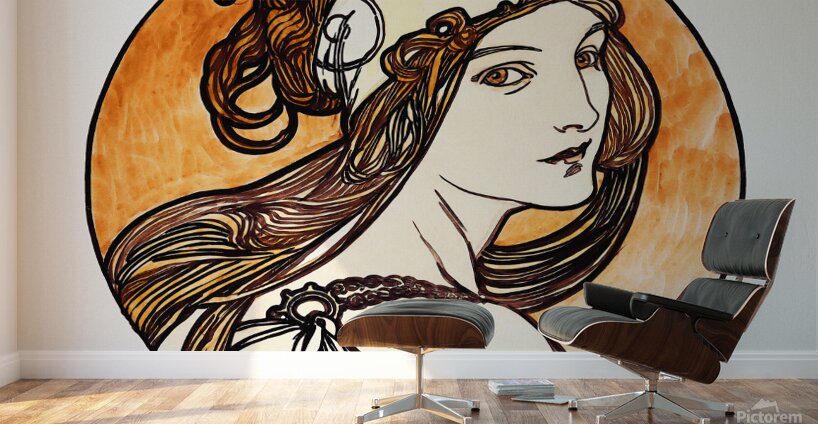 Stained glass window for the facade of the Fouque Wall Murals