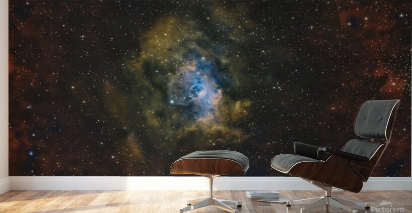 Bubble Nebula in SHO Wall Murals