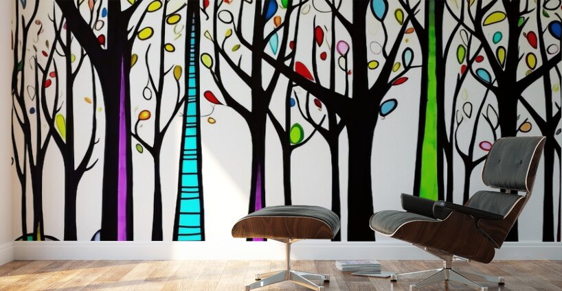 Forest Park Wall Murals