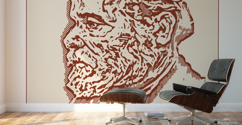 Portrait of an Old Man with Beard – Vincent van Gogh Wall Murals