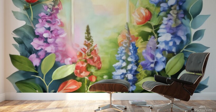 h flower 23 Wall Murals