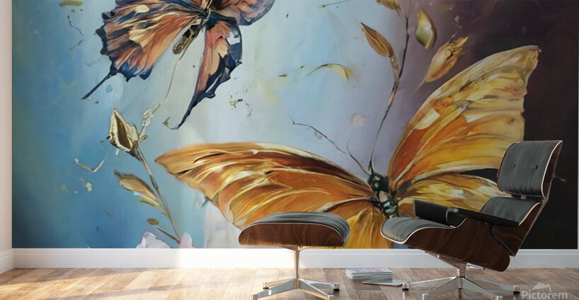 h flower 13 Wall Murals