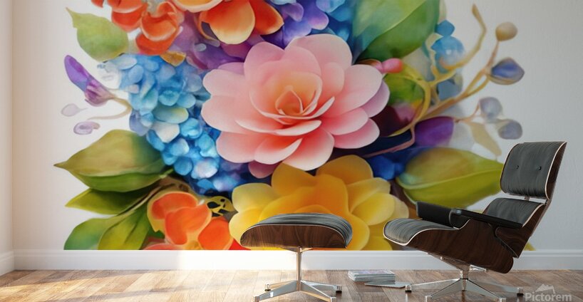 h flower 35 Wall Murals