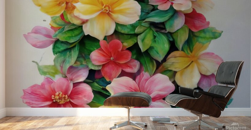 h flower 16 Wall Murals