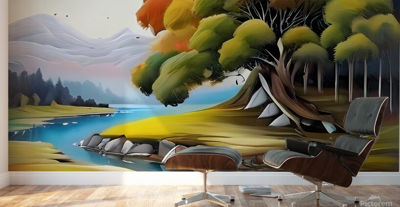 Wall art naturel landscape  Wall Murals