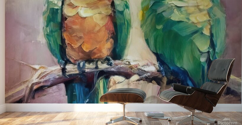 abstract oil painting of flowers 35 Wall Murals