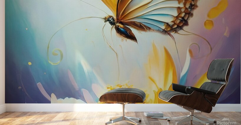 abstract oil painting of flowers 48 Wall Murals