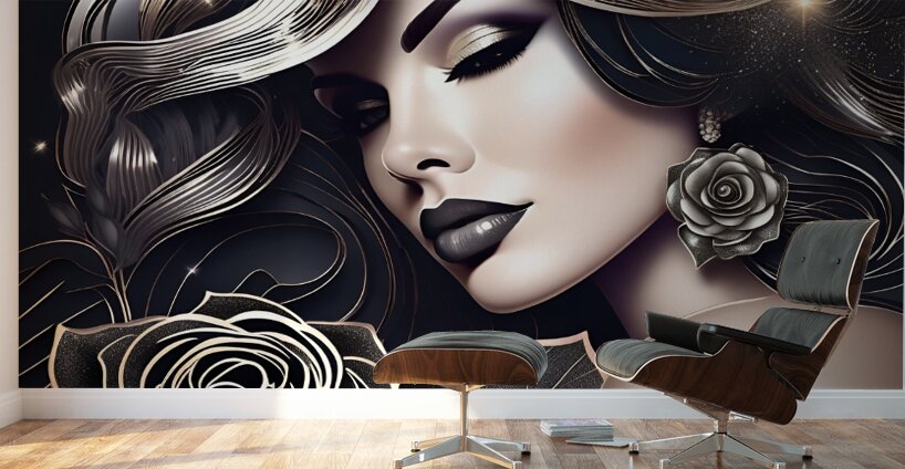 Rose of Elegance 14 Wall Murals