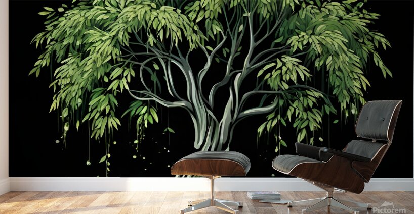 Serenity in Black and White Wall Murals
