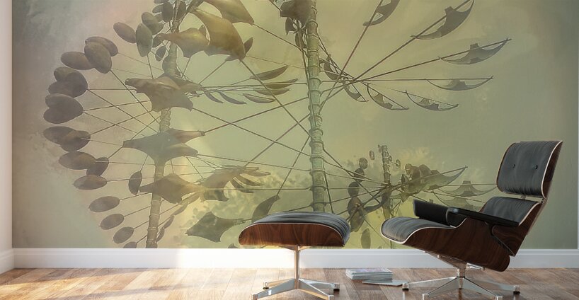 Windcatcher Abstract Art Wall Murals