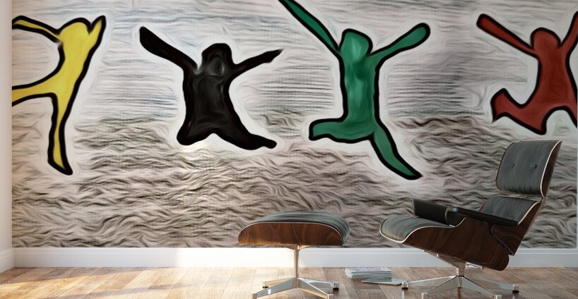 A Celebration of Movement Wall Murals
