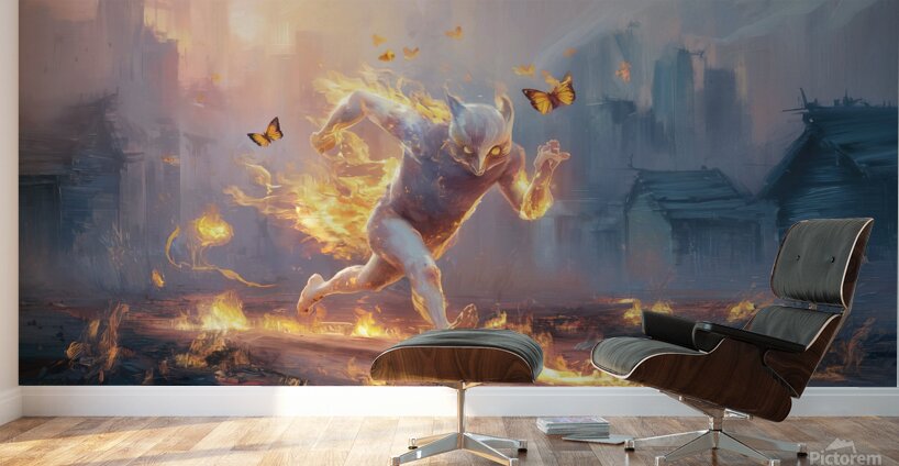 abstract oil painting of flowers 19 Wall Murals