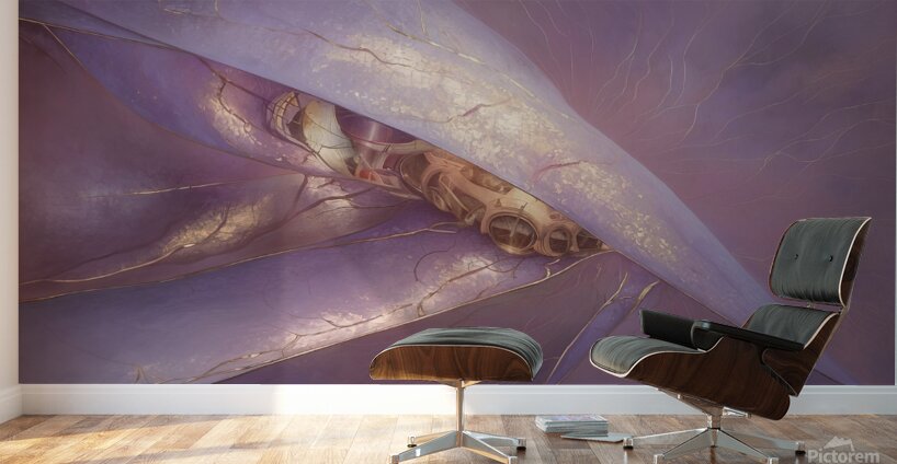 abstract oil painting of flowers 26 Wall Murals