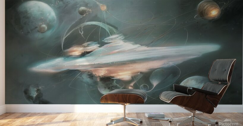 abstract oil painting of flowers 41 Wall Murals