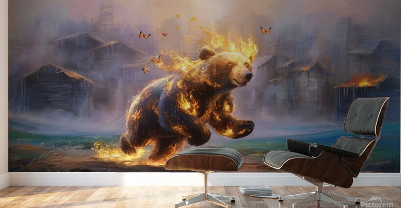 abstract oil painting of flowers 46 Wall Murals