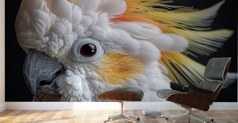 Sulphur Crested cockatoo Wall Murals
