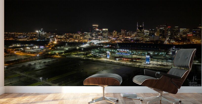 Nashville night Wall Murals