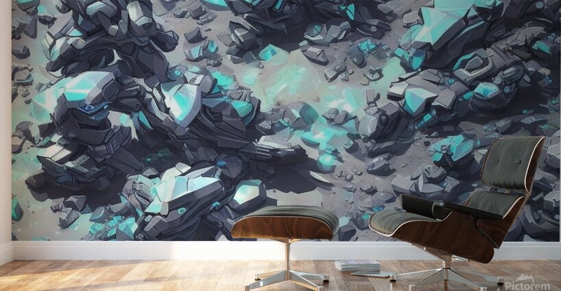 ultra detailed hiper realism digital a Wall Murals