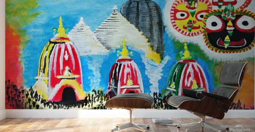 Jai Jagannath Wall Murals