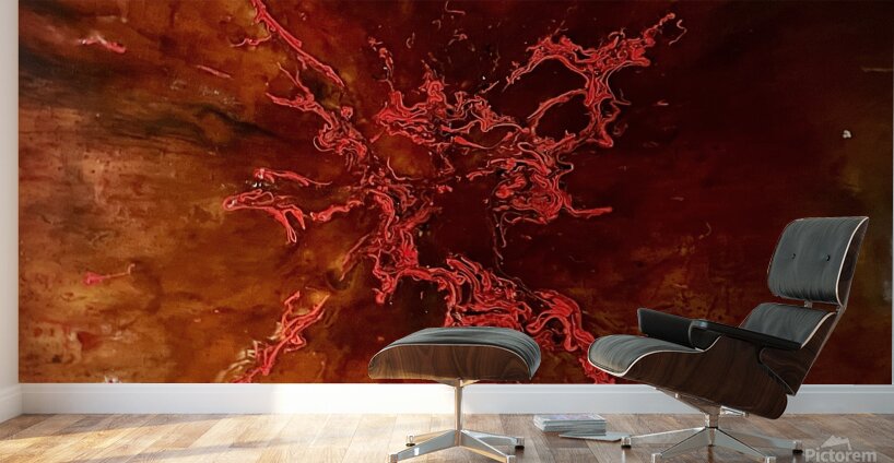 Lava Flow Wall Murals