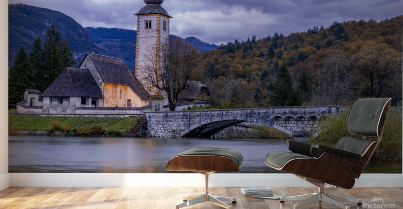 Saint John the Baptist Lake Bohinj Wall Murals