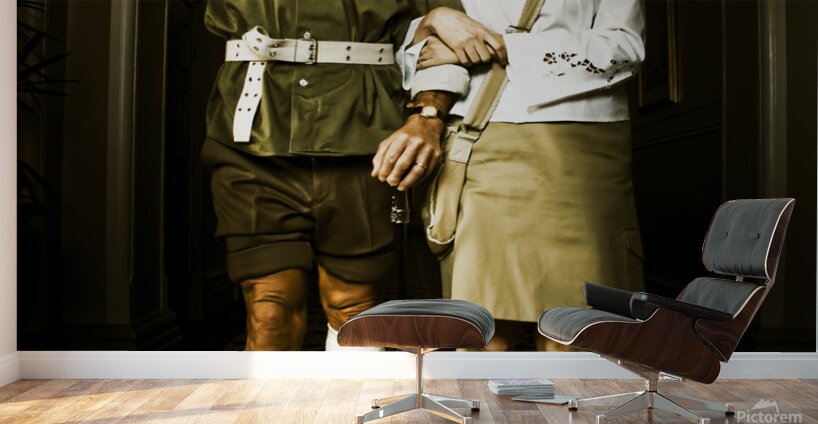 Ideological Retro Missionary Explorers Wall Murals