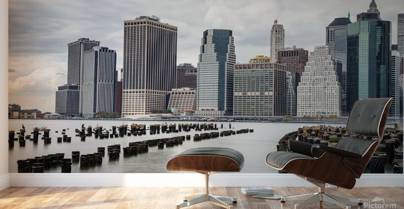 New York Skyline  757 Wall Murals