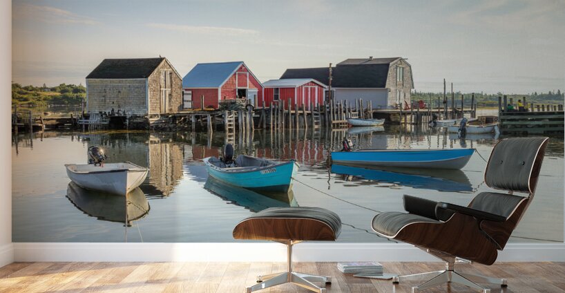 Blue Rocks Cove Wall Murals