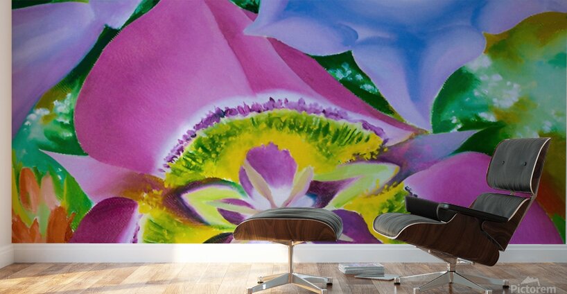 Georgia OKeeffe - Mountain Flowers No. II  Mariposa Lily Wall Murals