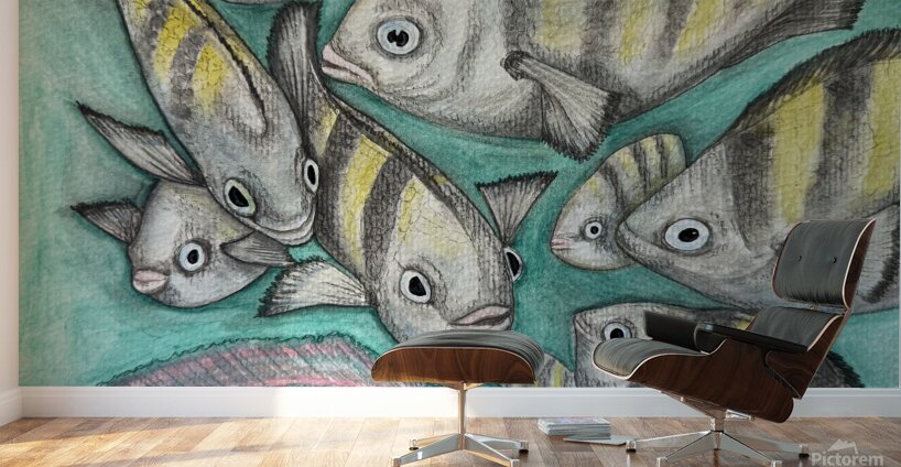 Collection TREASURE OF THE SEA - Fish Wall Murals