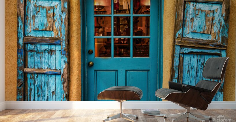 Santa Fe Turquois Door Wall Murals