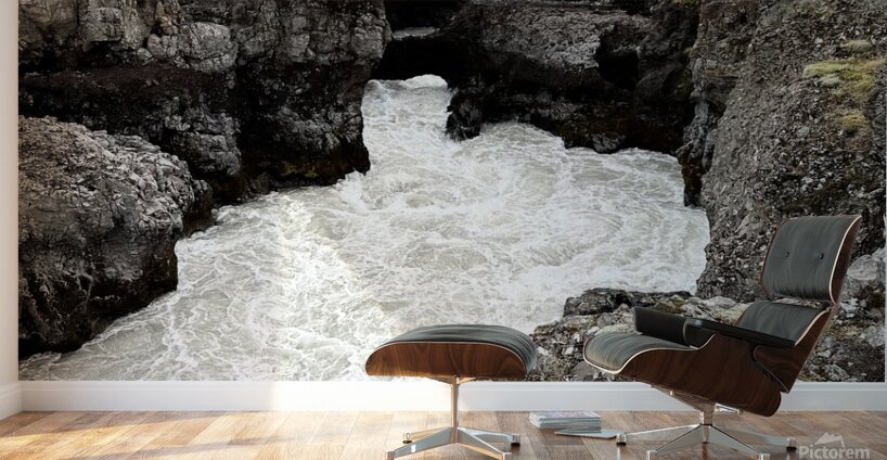 Hraunfossar 1 Iceland Wall Murals