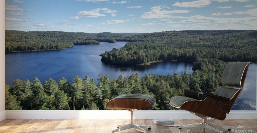 Quebec lakes Wall Murals