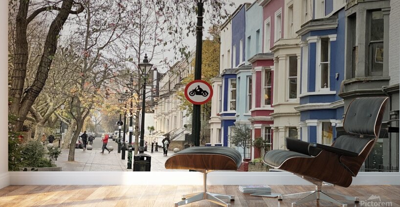 Notting Hill in London United Kingdom Wall Murals