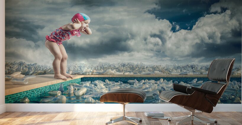 be plastic free Wall Murals