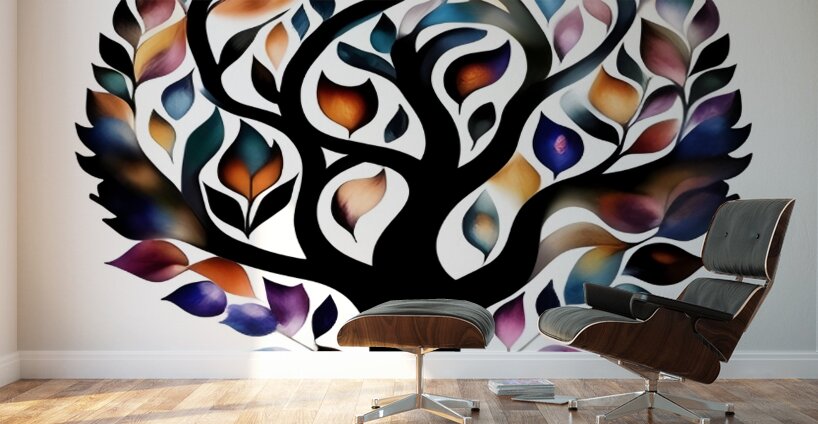 Artistic Tree of Life 16 Wall Murals