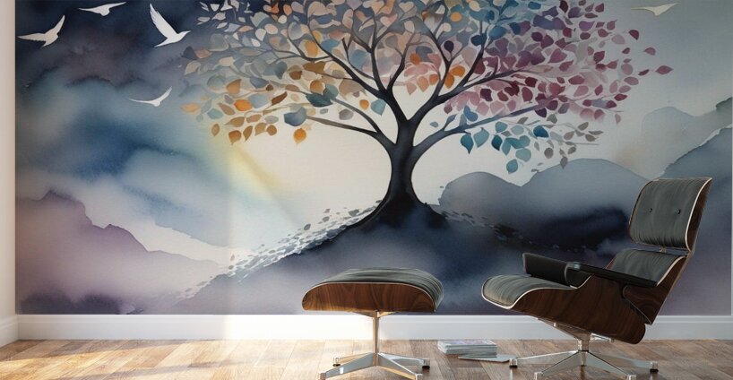 Artistic Tree of Life 63 Wall Murals